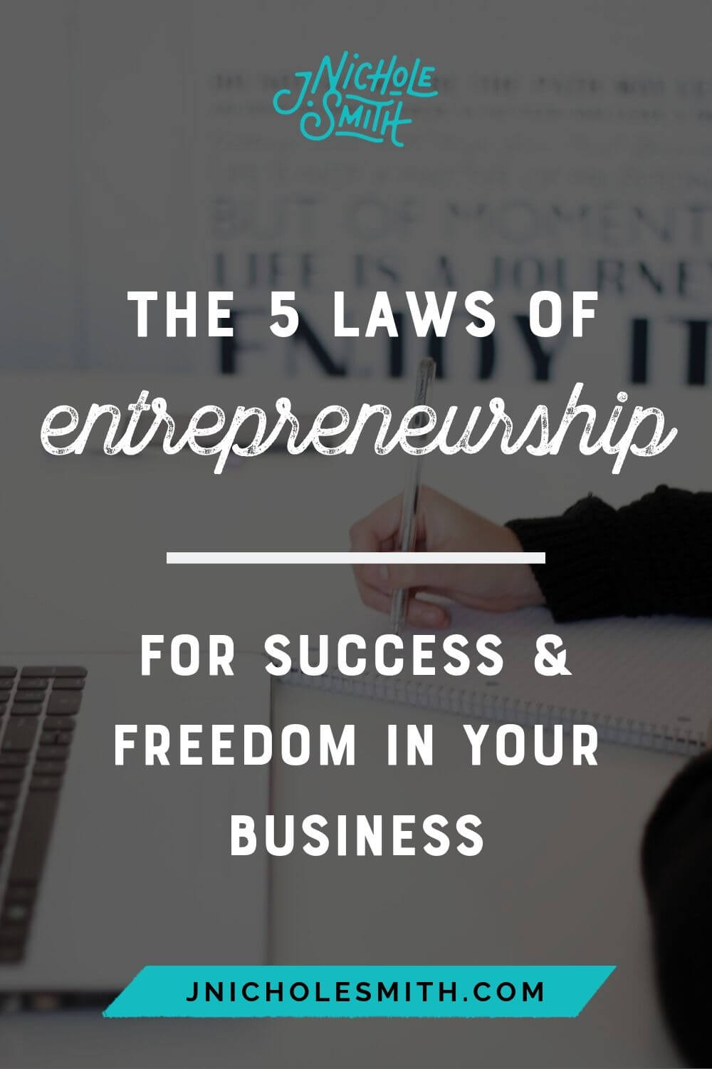 5 laws of business pin image 2