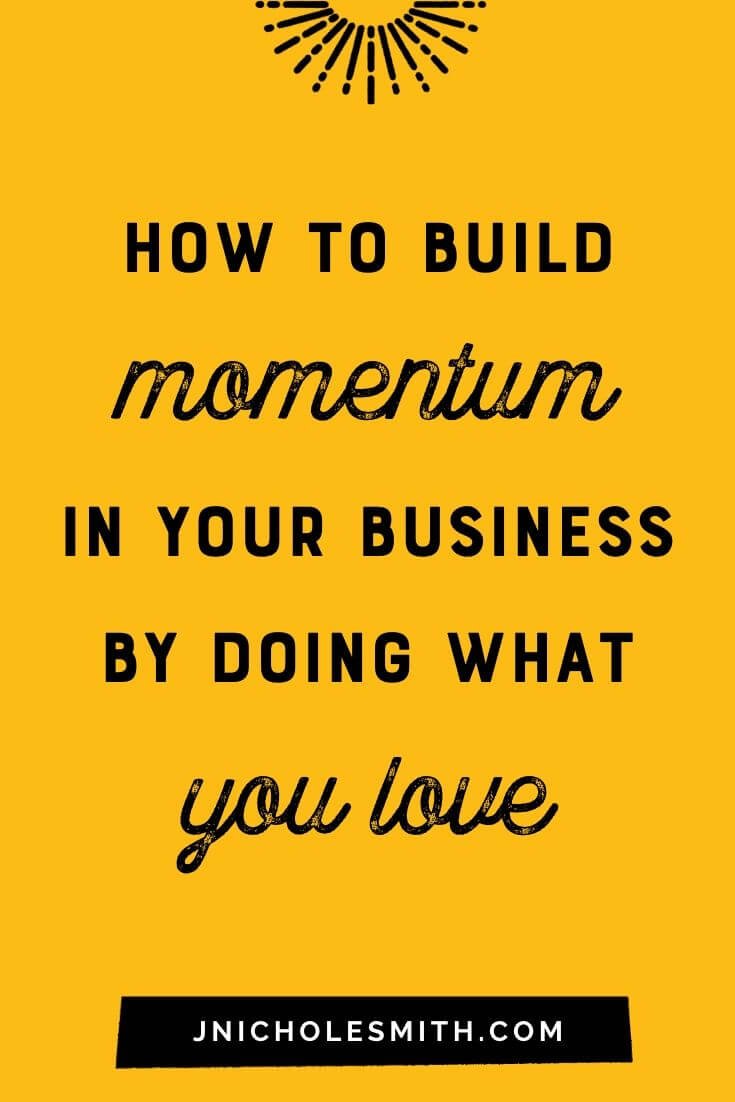 Love what you do Momentum pin image